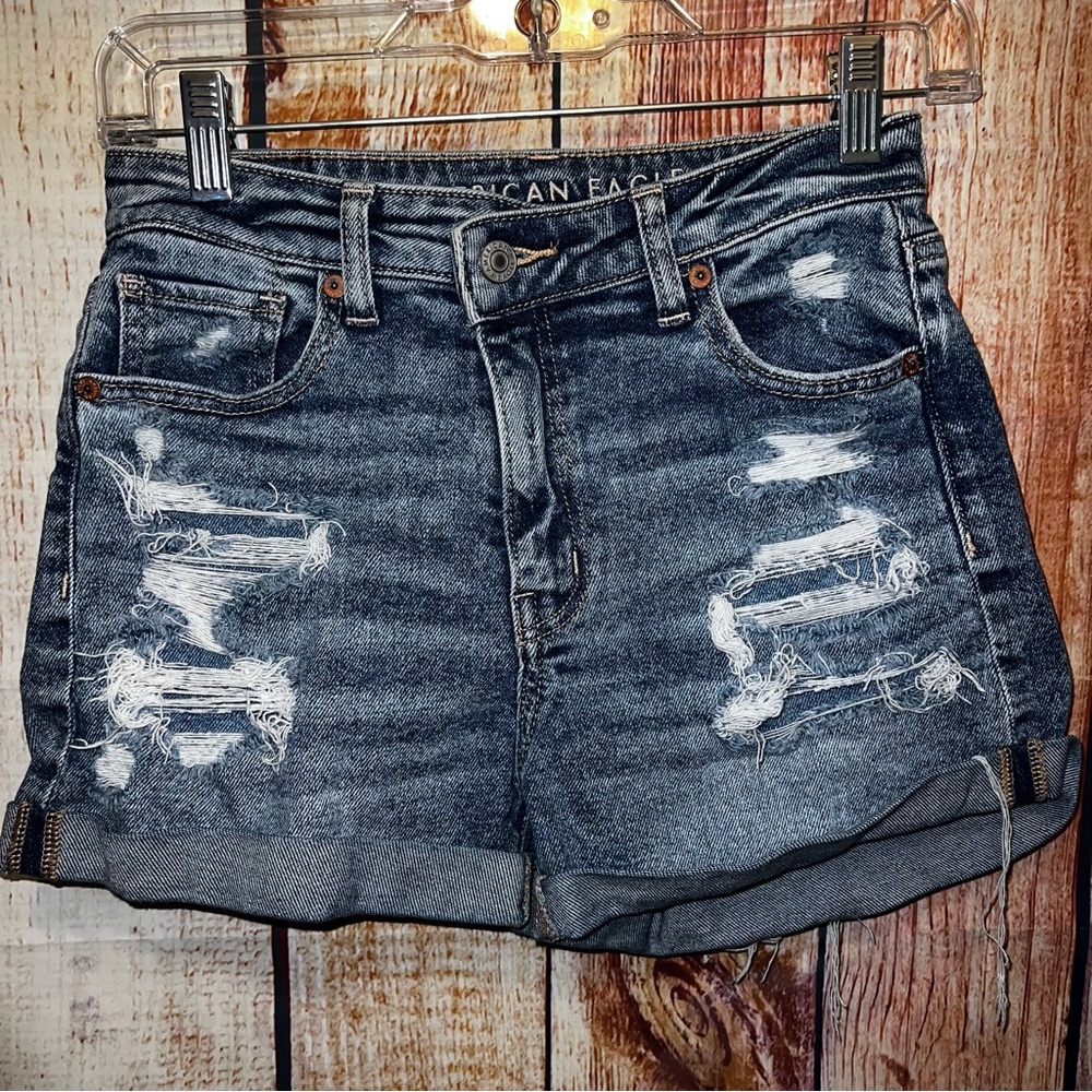 American Eagle Mom shorts size 0 - Picture 1 of 8